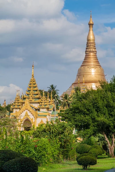 Shwedagon Pagode Rangun Myanmar — Stockfoto