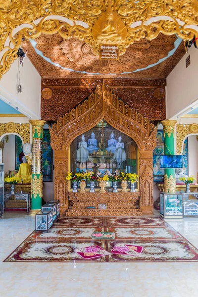 Shwe Taung Yoe Pagoda Bago Myanmar — Stok fotoğraf