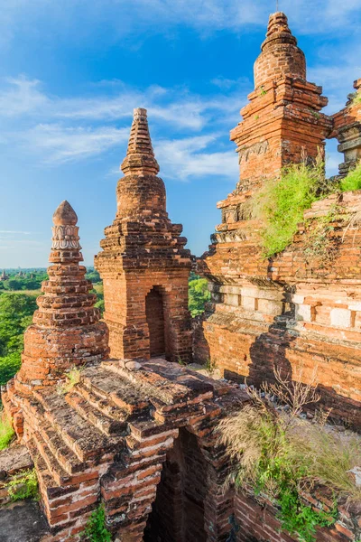 Dettaglio Del Tempio Wet Hpaya Bagan Myanmar — Foto Stock