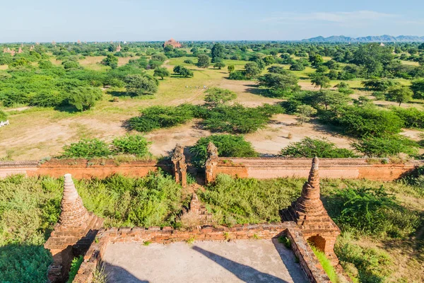 Vista Desde Templo Thabeik Hmauk Bagan Myanmar —  Fotos de Stock