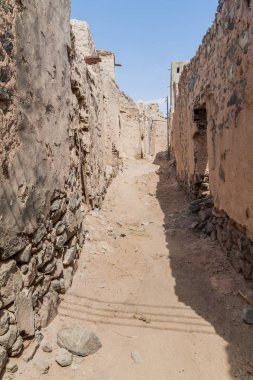 İbra Eski Mahallesi'nde dar sokak, Umman