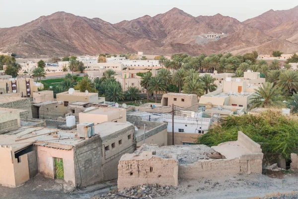 Flygvy Över Bahla Stad Oman — Stockfoto