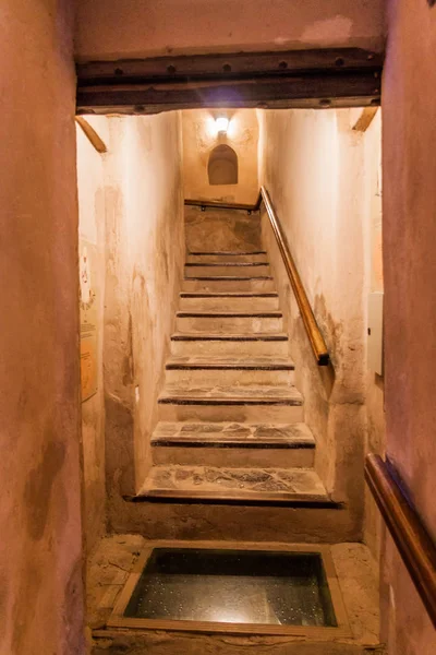 Nizwa Oman March 2017 Stairway Tower Nizwa Fort Booby Trap — Stock Photo, Image