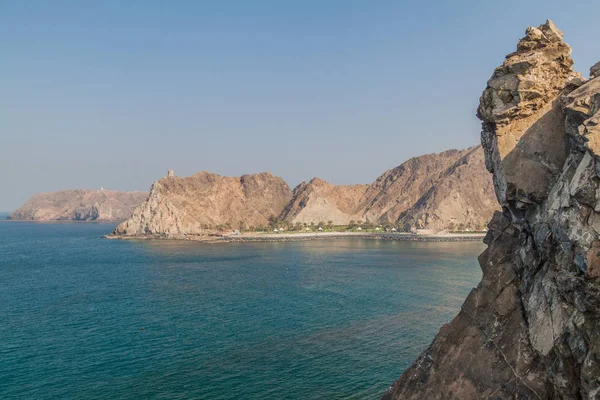 Muscat Umman Daki Kayalık Sahil — Stok fotoğraf