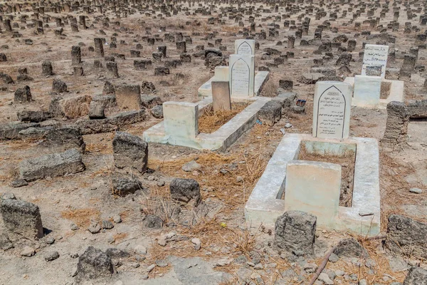 Salalah Oman Lutego 2017 Cmentarz Salalah Oman — Zdjęcie stockowe