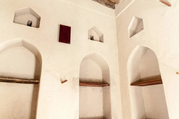 Bahla Omán Febrero 2017 Una Las Habitaciones Bahla Fort Omán — Foto de Stock