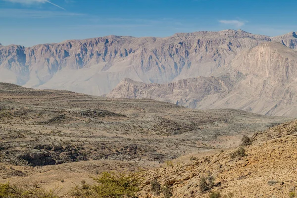 ハジャル山脈のワディグール渓谷 オマーン — ストック写真