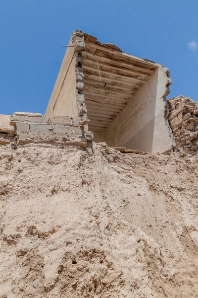 Ruinas Una Antigua Casa Casco Antiguo Ibra Omán —  Fotos de Stock