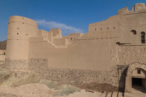 Mauern Der Festung Bahla Oman — Stockfoto