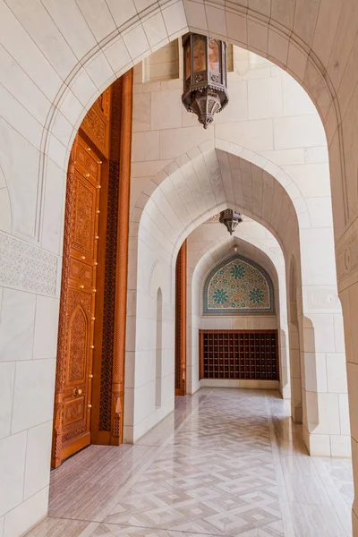 Archway Sultan Qaboos Grand Mosque Muscat Oman — Stock Photo, Image