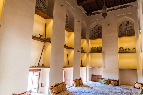 Один Кімнат Замку Джабрін Оман — стокове фото