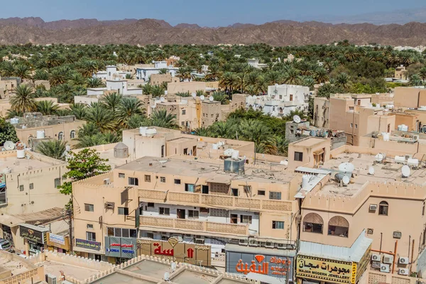 Nizwa Oman Março 2017 Vista Aérea Nizwa Omã — Fotografia de Stock