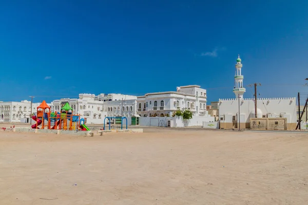 Vedere Din Satul Ayjah Lângă Sur Oman — Fotografie, imagine de stoc