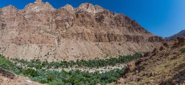 Wadi Tiwi vadisi panoraması, Umman