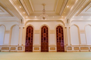 Salalah Sultan Qaboos Camii İçişleri, Umman