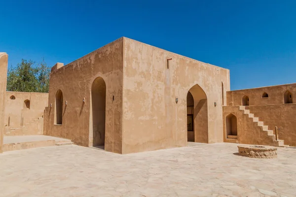 Cortile Del Castello Jabrin Oman — Foto Stock
