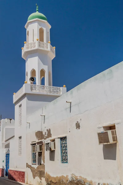 Minarete Una Mezquita Ciudad Sur Omán —  Fotos de Stock