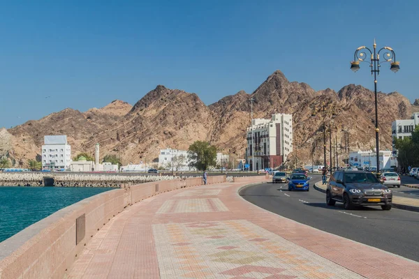 Muscat Omán Febrero 2017 Mutrah Corniche Mascate Omán —  Fotos de Stock