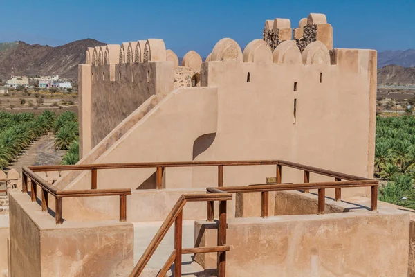 Turm Der Burg Von Jabrin Oman — Stockfoto