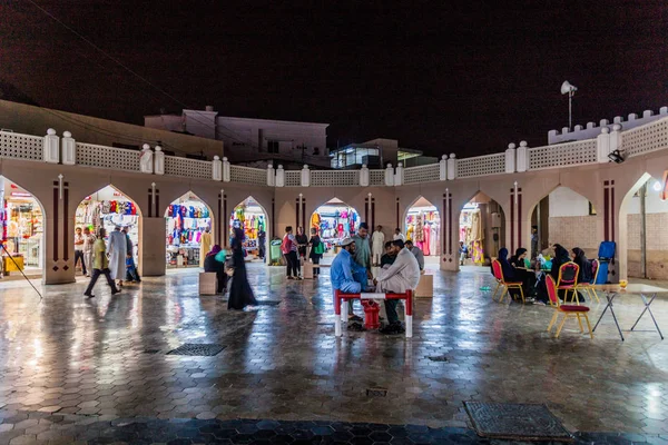 Muscat Oman Février 2017 Les Gens Faisant Shopping Dans Souk — Photo