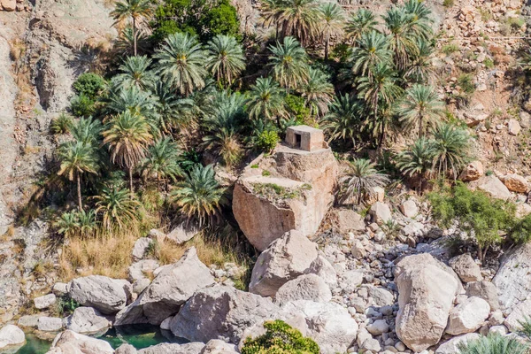 Small Building Rock Wadi Tiwi Oman — Stock Photo, Image