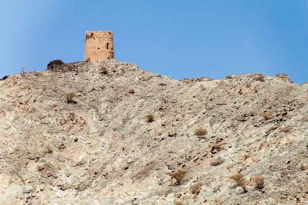 Hilltop Watchtower Ibra Oman — Stock Photo, Image