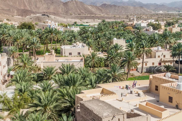 Flygvy Över Bahla Stad Oman — Stockfoto