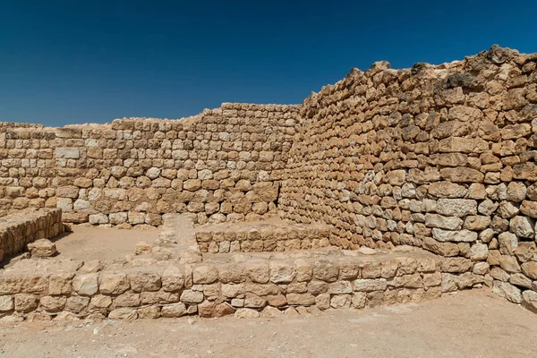 Sumhuram Parque Arqueológico Con Ruinas Antigua Ciudad Khor Rori Cerca — Foto de Stock