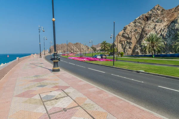 Muscat Oman Fevereiro 2017 Mutrah Corniche Muscat Omã — Fotografia de Stock