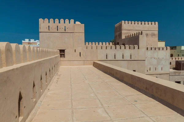 Προμαχώνες Του Φρουρίου Αγιιάχ Στο Σουρ Ομάν — Φωτογραφία Αρχείου