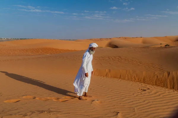 Аль Иль Оман Марта 2017 Года Местные Бедуины Песчаных Дюнах — стоковое фото