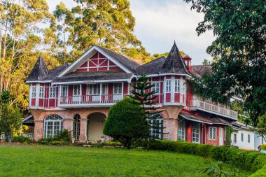 Pyin Oo Lwin, Myanmar - 29 Kasım 2016: Pyin Oo Lwin, Myanmar'da Candacraig oteli