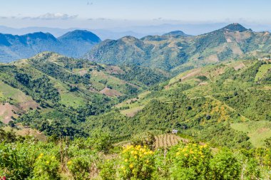 Kalaw kasabası yakınlarındaki manzara, Myanmar