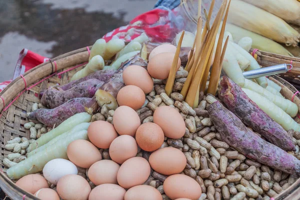 Street Food Myanmar — Stockfoto