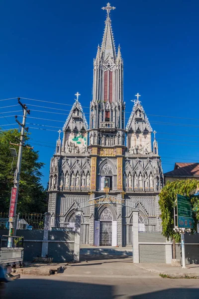 Mandalay Mianmar Dezembro 2016 Igreja Católica São José Mandalay Mianmar — Fotografia de Stock