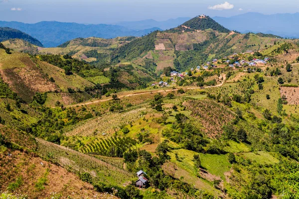 Montañas Cerca Ciudad Kalaw Myanmar —  Fotos de Stock