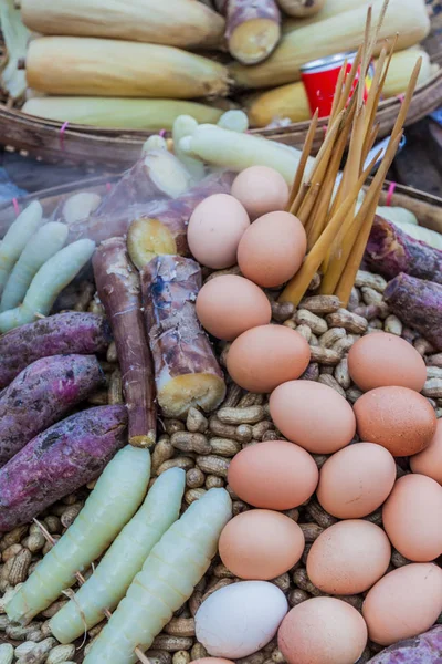 Street Food Myanmar — Stockfoto