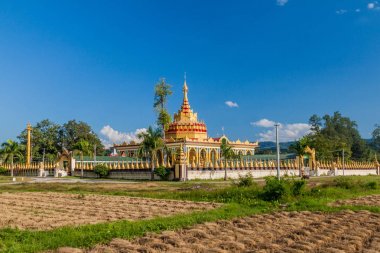 Baw Gyo (Bawgyo) Pagoda near Hsipaw, Myanmar clipart