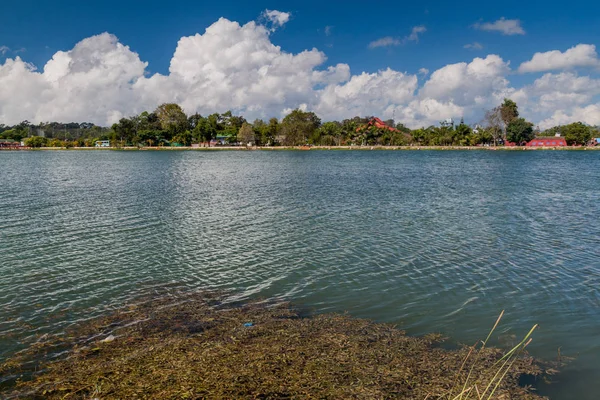 缅甸平乌卢温镇的坎道莱湖 — 图库照片