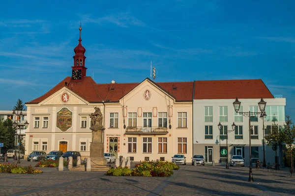 Brandys Nad Labem Czechia Septiembre 2016 Vista Del Ayuntamiento Brandys — Foto de Stock