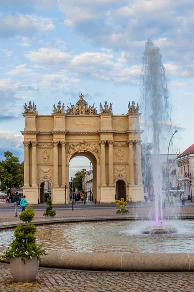 Potsdam Alemania Agosto 2017 Puerta Brandeburgo Potsdam Alemania — Foto de Stock