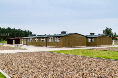 Sachsenhausen toplama kampı binaları, Almanya.