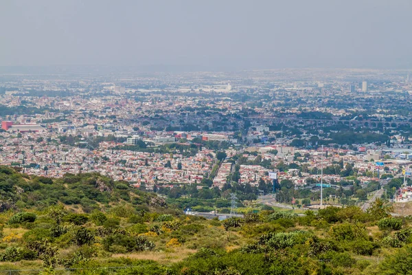 Queretaro Meksika Nın Havadan Görünümü — Stok fotoğraf