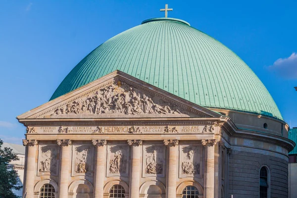 Kathedraal Van Hedwig Berlijn Duitsland — Stockfoto