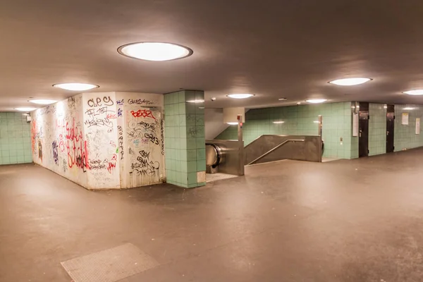 Berlino Germania Settembre 2017 Veduta Della Stazione Bahn Metropolitana Berlino — Foto Stock