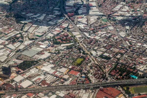 Widok Lotu Ptaka Ciudad Mexico Mexico City — Zdjęcie stockowe