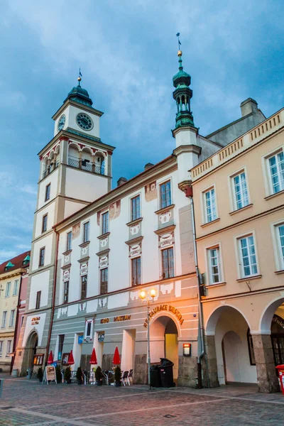 Trebon República Checa Junio 2016 Antiguo Ayuntamiento Plaza Masaryk Casco — Foto de Stock