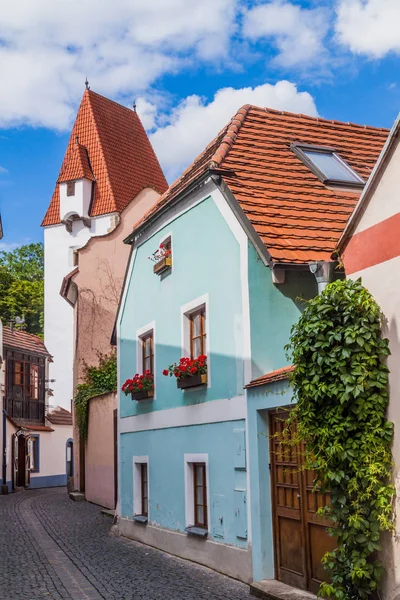 Casas Tradicionales Ceske Budejovice República Checa —  Fotos de Stock