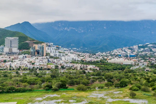 Vista Suburbios Monterrey México —  Fotos de Stock