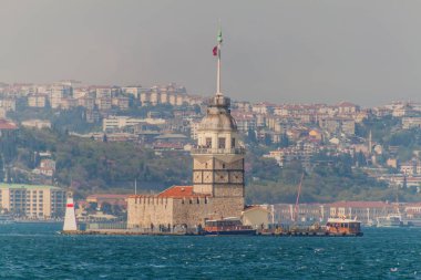 İstanbul Boğazı'ndaki Kız Kulesi